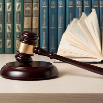 Judiciary Gavel in court