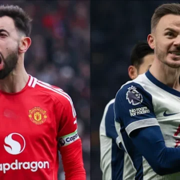 Bruno Fernandes and James Maddison