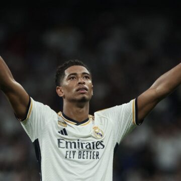 Jude Bellingham in Madrid shirt