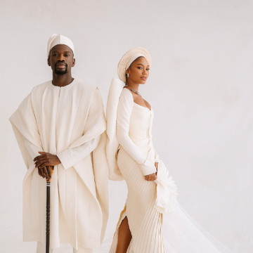 Temi Otedola and Mr Eazi Wedding