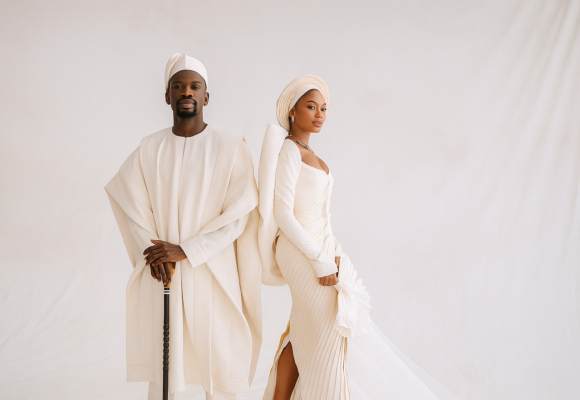 Temi Otedola and Mr Eazi Wedding
