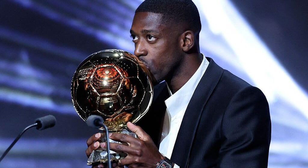 Ousmane Dembele wins the Ballon D'Or