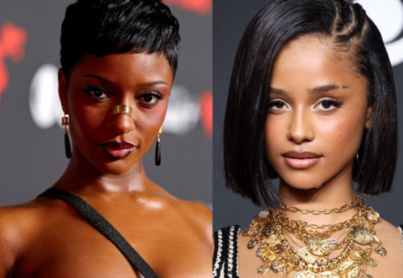 Ayra Starr and Tyla at the MTV VMA