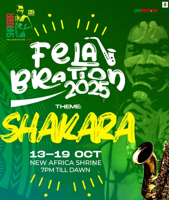Felabration Musical concerts 13th to 19th