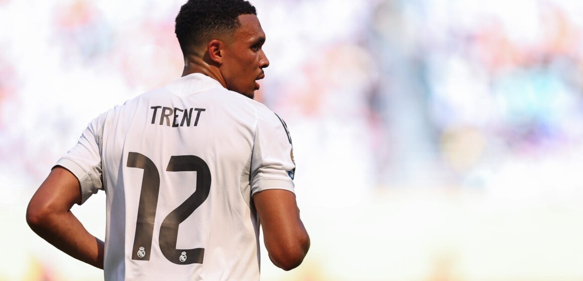 Trent Alexander-Arnold wearing No. 12